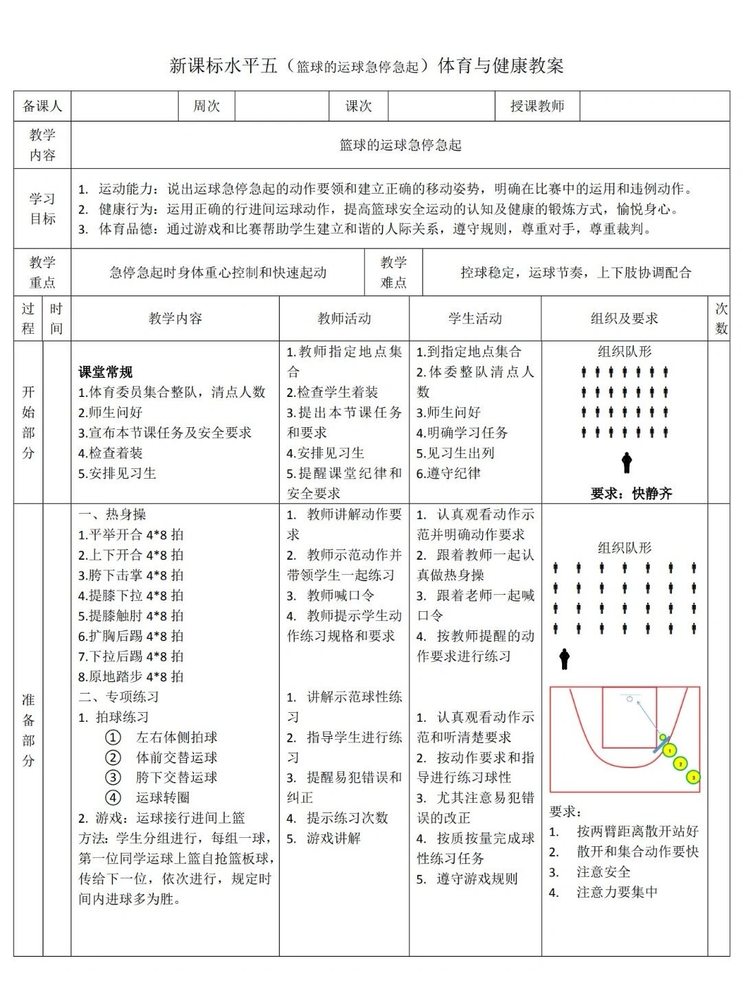 中学生篮球技术基本功训练方法研究